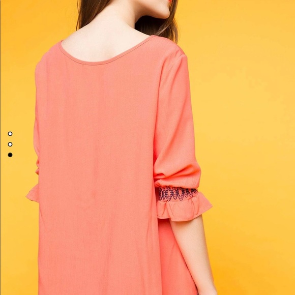 Linen blouse, quarter sleeve size S-M - Picture 5 of 5